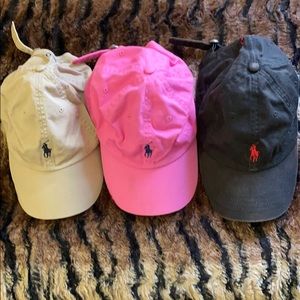 Polo Ralph Lauren hat Lot of 3